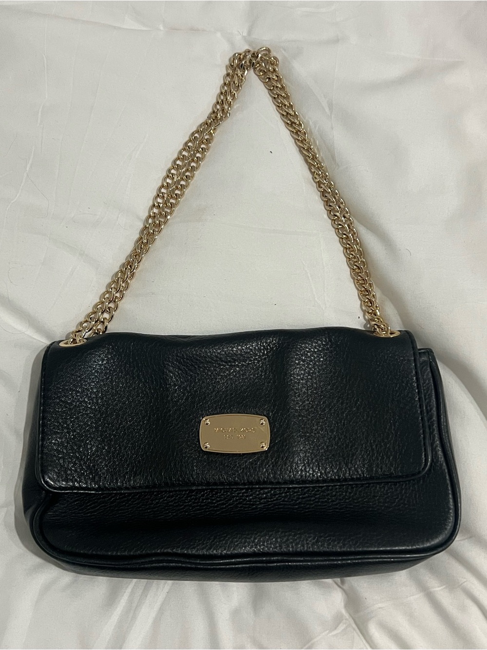 MICHAEL Michael Kors Black Leather Jet Set Chain Shoulder Bag - Picture 16 of 16